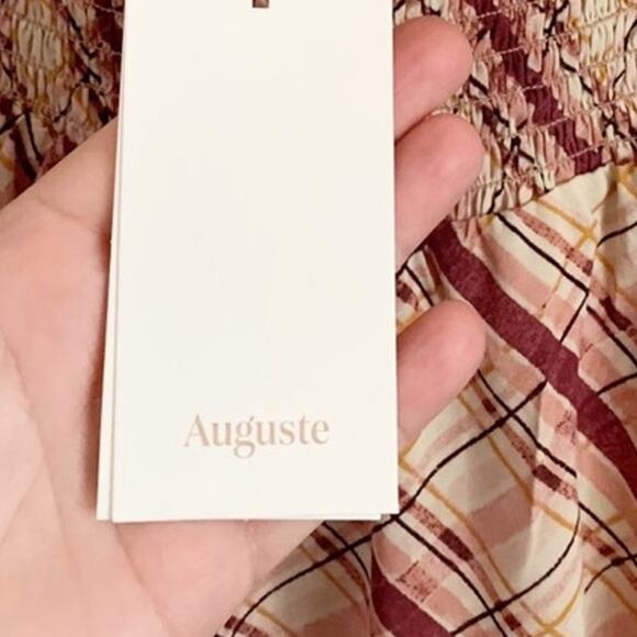 Auguste the Label Sloane Tiered Maxi Dress XS Red NWT - Picture 7 of 10